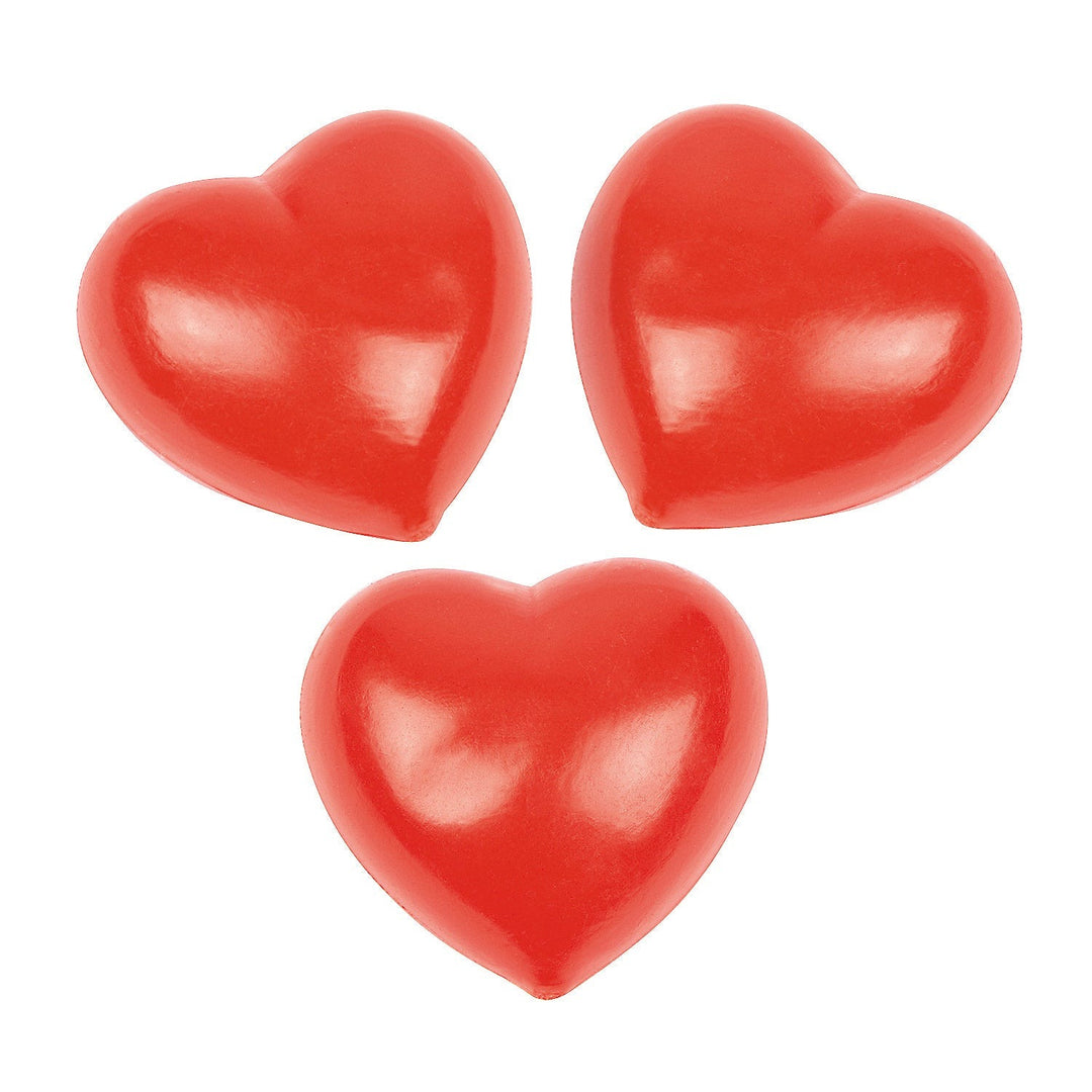 HEART SPLAT BALLS Fun Express Valentine's Day Accessories Bonjour Fete - Party Supplies
