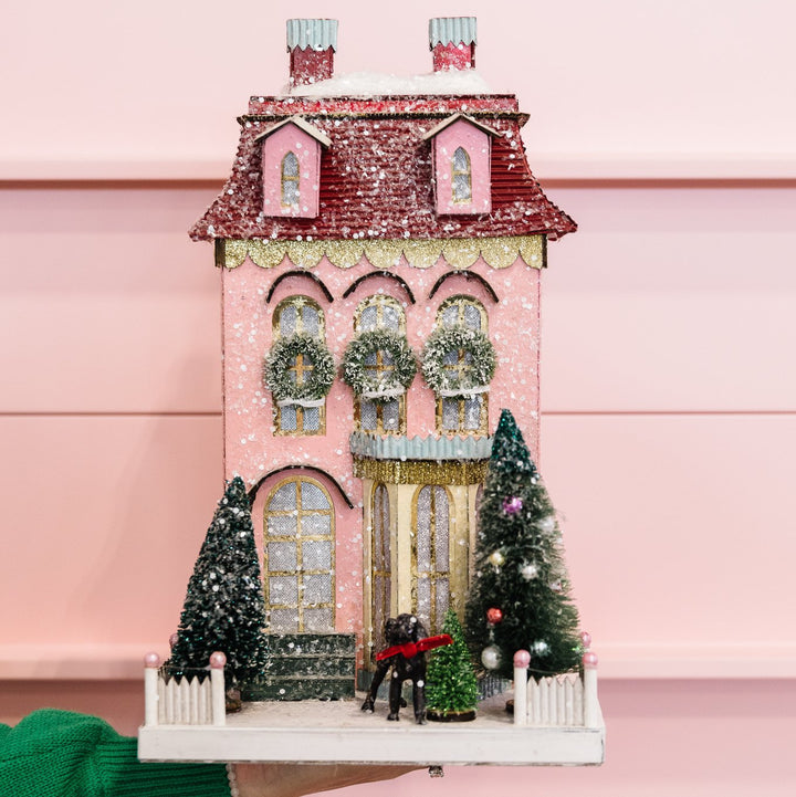 PINK CHATEAU Cody Foster Co. Christmas House Bonjour Fete - Party Supplies
