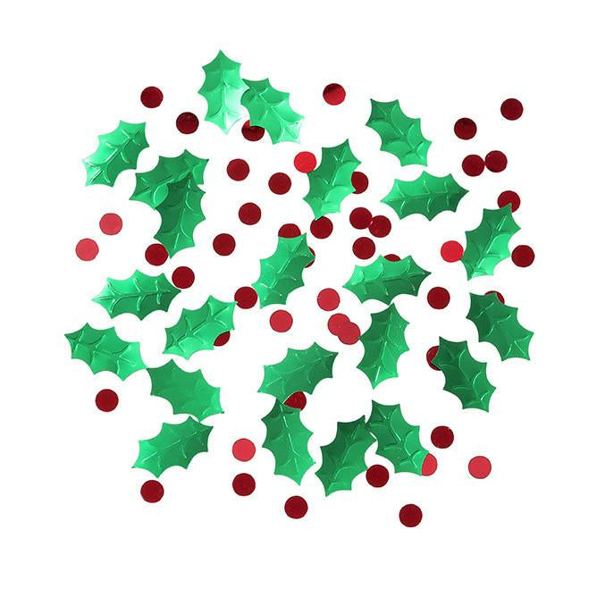 HOLLY CHRISTMAS SCATTER Talking Tables CHRISTMAS DECOR Bonjour Fete - Party Supplies