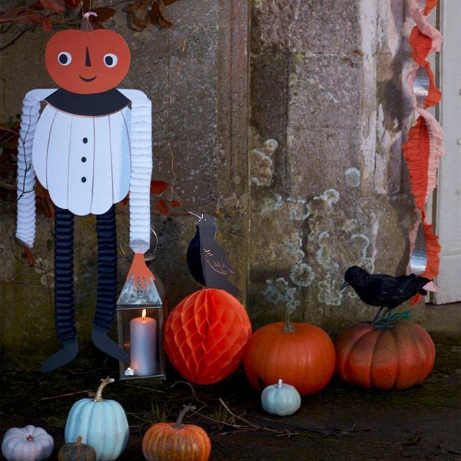 VINTAGE HALLOWEEN HONEYCOMB DECORATIONS Meri Meri Halloween Decor Bonjour Fete - Party Supplies