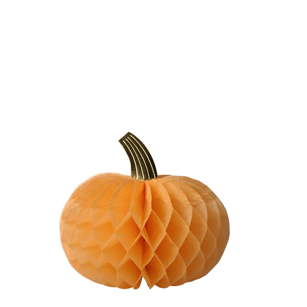 HONEYCOMB PUMPKINS BY MERI MERI Meri Meri Halloween Party Decorations Bonjour Fete - Party Supplies