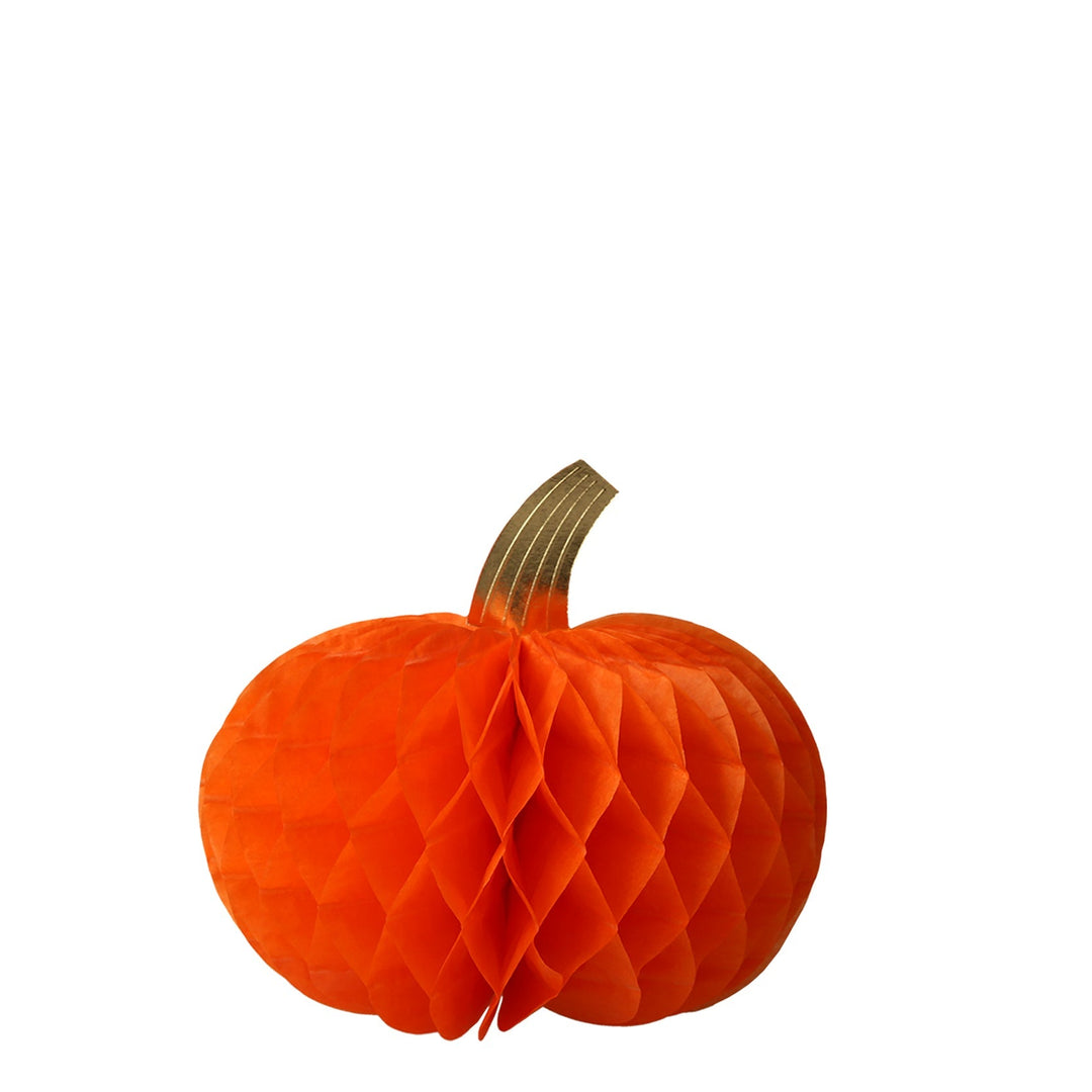 HONEYCOMB PUMPKINS BY MERI MERI Meri Meri Halloween Party Decorations Bonjour Fete - Party Supplies