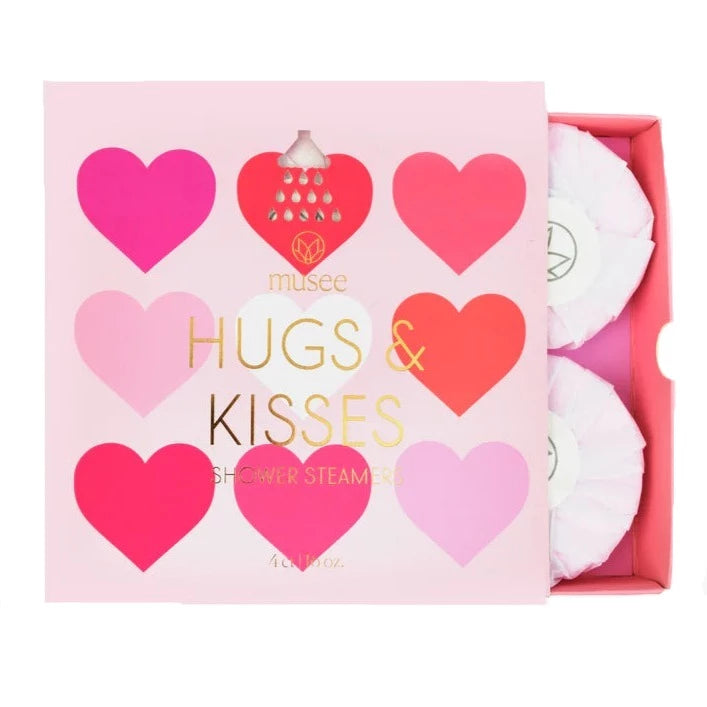 HUGS & KISSES SHOWER STEAMER Musee Bath & Body Bonjour Fete - Party Supplies