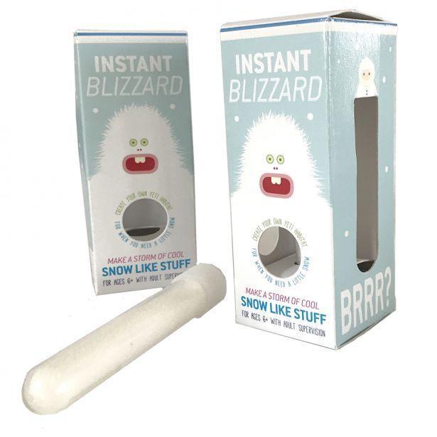 INSTANT BLIZZARD Two's Company Christmas Activity Bonjour Fete - Party Supplies