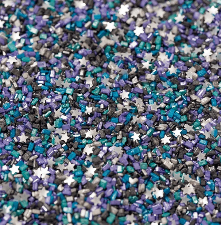 FANCY SPRINKLES INTERSTELLAR SHIMMER SUGAR MIX Fancy Sprinkles Sprinkles Bonjour Fete - Party Supplies
