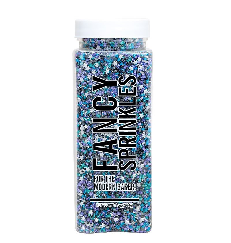 FANCY SPRINKLES INTERSTELLAR SHIMMER SUGAR MIX Fancy Sprinkles Sprinkles Bonjour Fete - Party Supplies