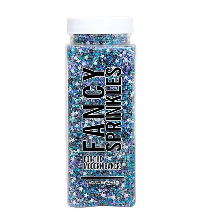 FANCY SPRINKLES INTERSTELLAR SHIMMER SUGAR MIX Fancy Sprinkles Sprinkles Bonjour Fete - Party Supplies