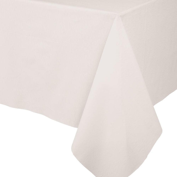 IVORY PAPER LINEN LIKE TABLE COVER Bonjour Fête  Table Cover Bonjour Fete - Party Supplies