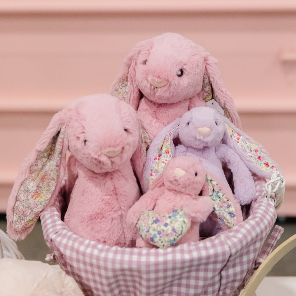 BLOSSOM HEART TULIP BUNNY Jellycat Dolls & Stuffed Animals Bonjour Fete - Party Supplies