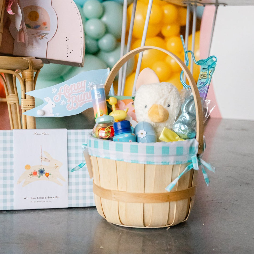 Mint Bunny Shaped Straw Bonjour Fete Party Supplies Easter Party Supplies
