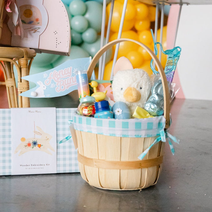 Mint Bunny Shaped Straw Bonjour Fete Party Supplies Easter Party Supplies