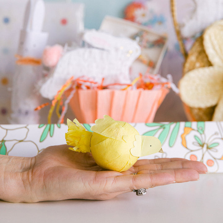 HEN & CHICKS SURPRISE BALLS Meri Meri Mini Pinatas Bonjour Fete - Party Supplies