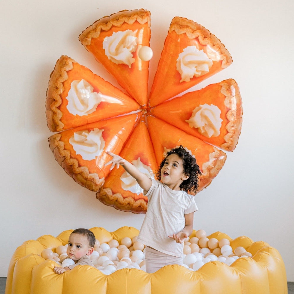 PUMPKIN PIE BALLOON Bargain Balloons Balloons Bonjour Fete - Party Supplies