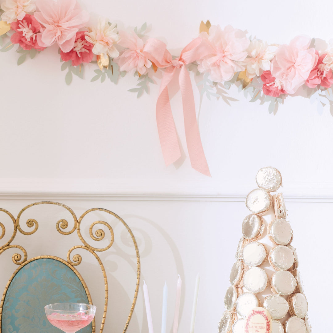LADUREE PARIS GARLAND DECORATION Meri Meri Garlands & Banners Bonjour Fete - Party Supplies