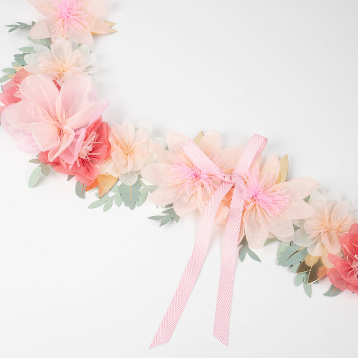 LADUREE PARIS PARTY GARLAND DECORATION Meri Meri Garlands & Banners Bonjour Fete - Party Supplies