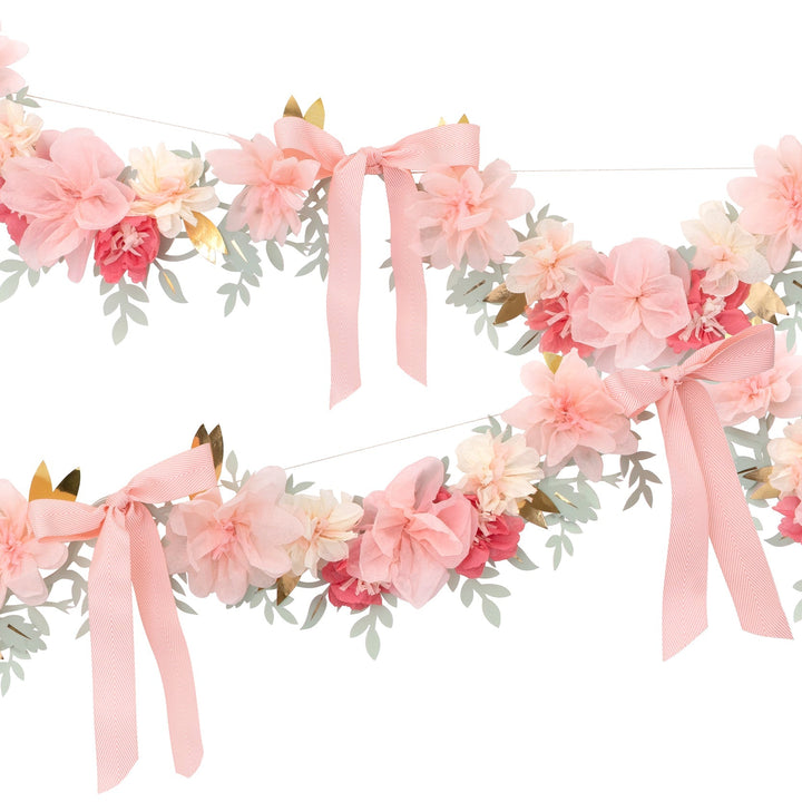 LADUREE PARIS PARTY GARLAND DECORATION Meri Meri Garlands & Banners Bonjour Fete - Party Supplies