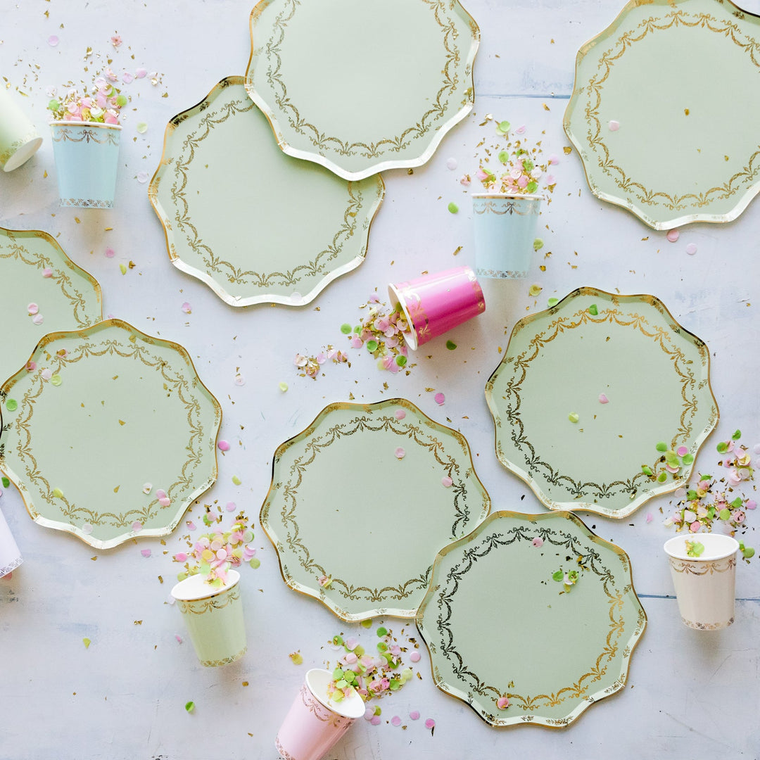 LADUREE PARIS FRENCH INSPIRED PARTY CUPS Meri Meri Cups Bonjour Fete - Party Supplies