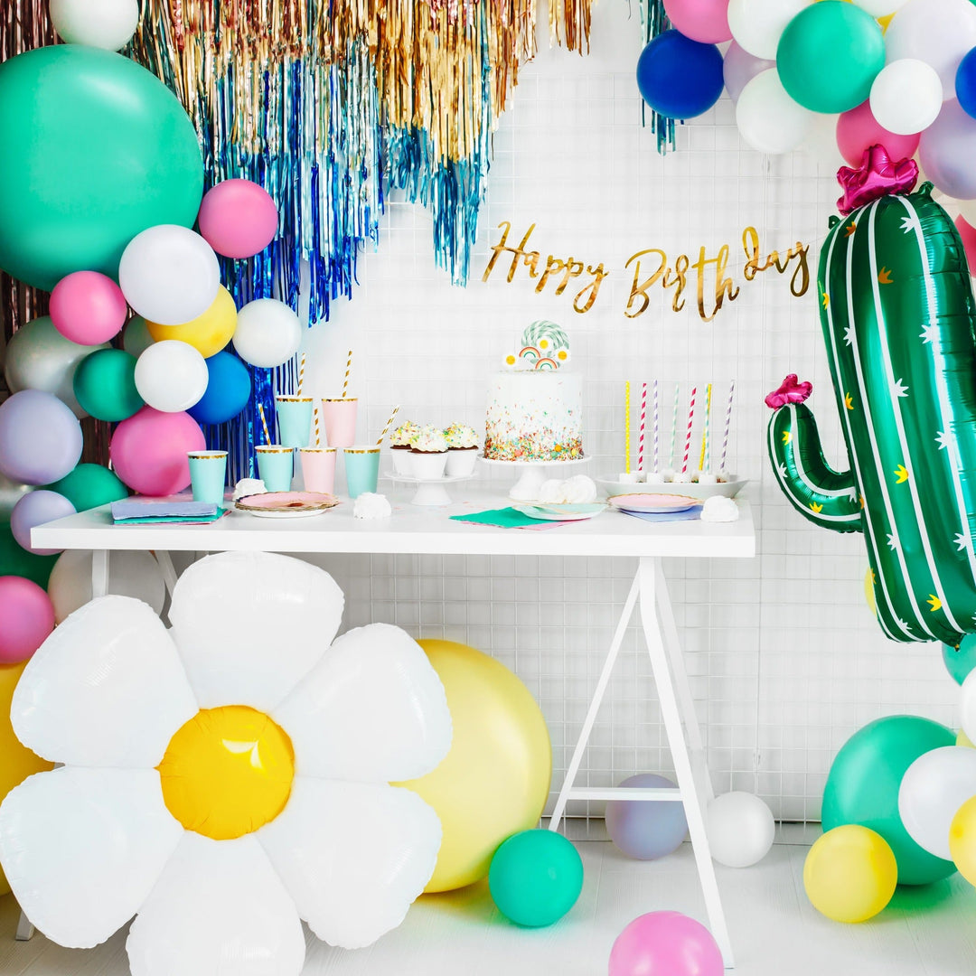 DAISY BALLOON Party Deco Balloons Bonjour Fete - Party Supplies
