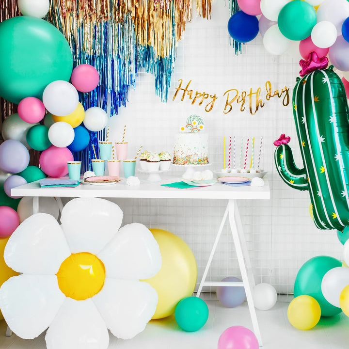 DAISY BALLOON Party Deco Balloons Bonjour Fete - Party Supplies
