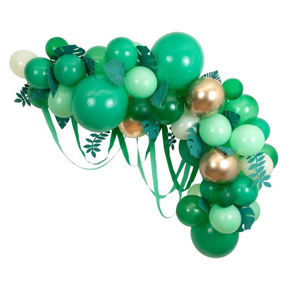 LEAFY GREEN BALLOON ARCH Meri Meri Balloon Garland Kit Bonjour Fete - Party Supplies