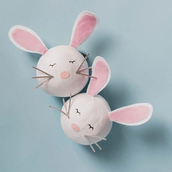 BUNNY SHAPED DELUXE SURPRIZE BALL TOPS MALIBU Kid's Party Favors Bonjour Fete - Party Supplies