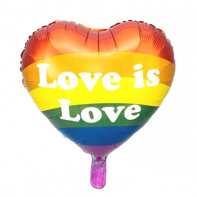 LOVE IS LOVE FOIL BALLOON Party Deco Balloons Bonjour Fete - Party Supplies