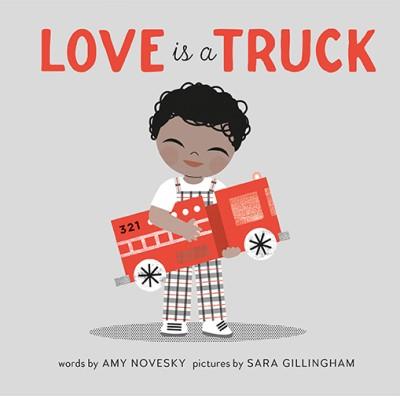 LOVE IS A TRUCK BOARD BOOK Abrams Books Books For Kids Bonjour Fete - Party Supplies