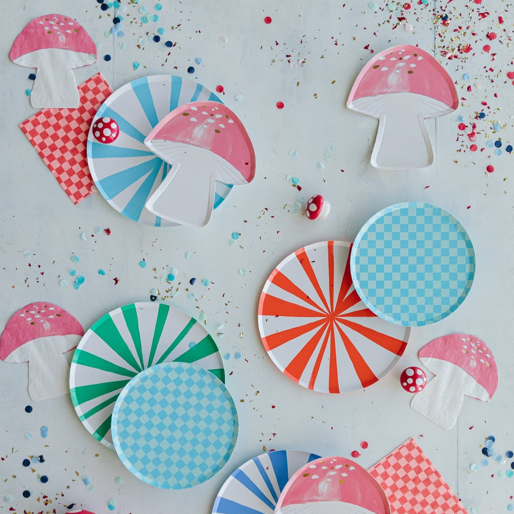 TOADSTOOL NAPKINS Meri Meri Napkins Bonjour Fete - Party Supplies