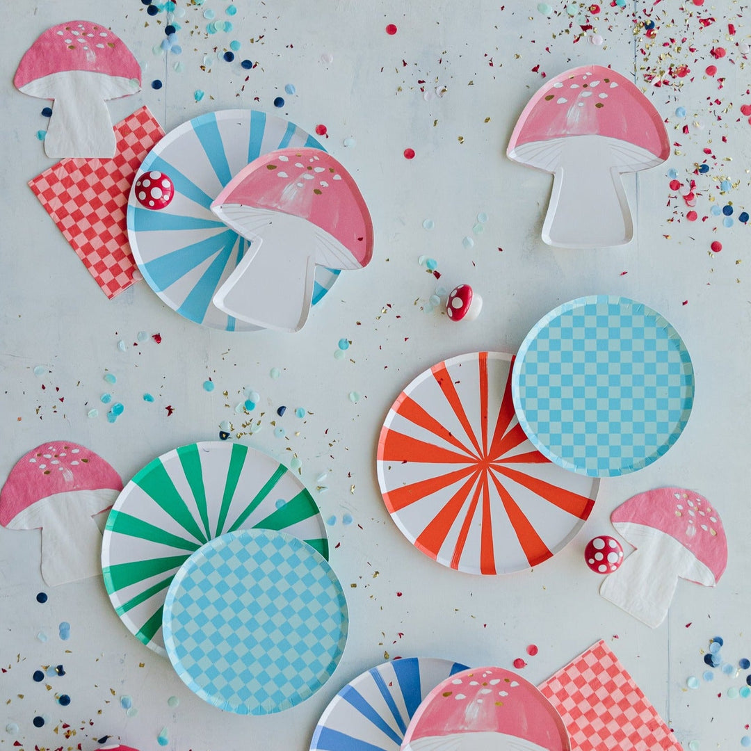 TOADSTOOL NAPKINS Meri Meri Napkins Bonjour Fete - Party Supplies