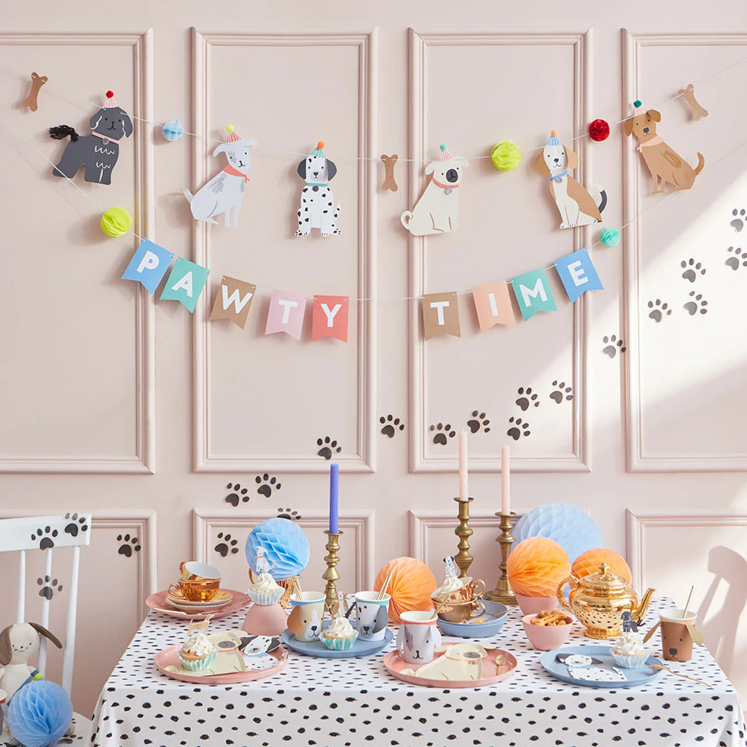 PUPPY PARTY GARLAND Meri Meri Garlands & Banners Bonjour Fete - Party Supplies