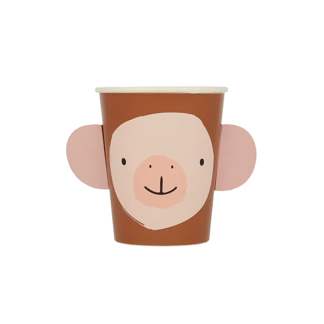 ANIMAL PARADE CUPS Meri Meri Plates Bonjour Fete - Party Supplies