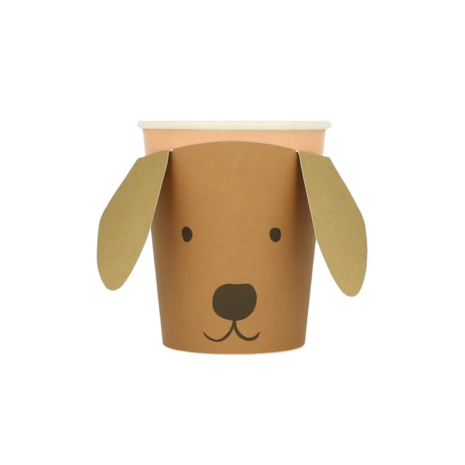 PUPPY CUPS Meri Meri Cups Bonjour Fete - Party Supplies