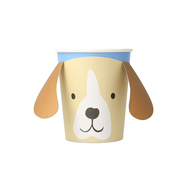 PUPPY CUPS Meri Meri Cups Bonjour Fete - Party Supplies