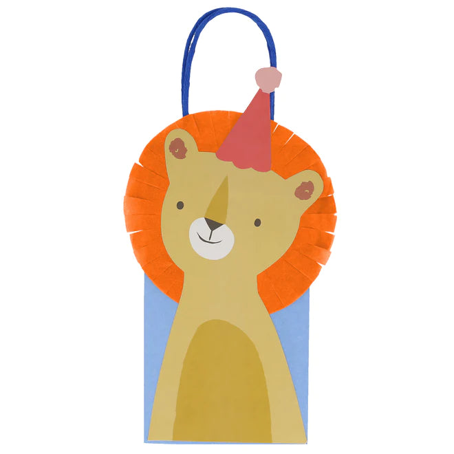 ANIMAL PARADE PARTY BAGS Meri Meri Favor Bags & Boxes Bonjour Fete - Party Supplies