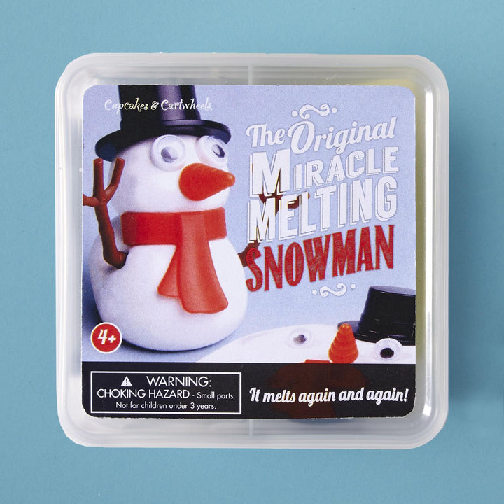 THE ORIGINAL MIRACLE MELTING SNOWMAN Two's Company Christmas Favor Bonjour Fete - Party Supplies