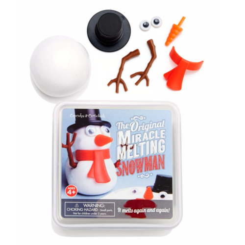 THE ORIGINAL MIRACLE MELTING SNOWMAN Two's Company Christmas Party Favor Bonjour Fete - Party Supplies