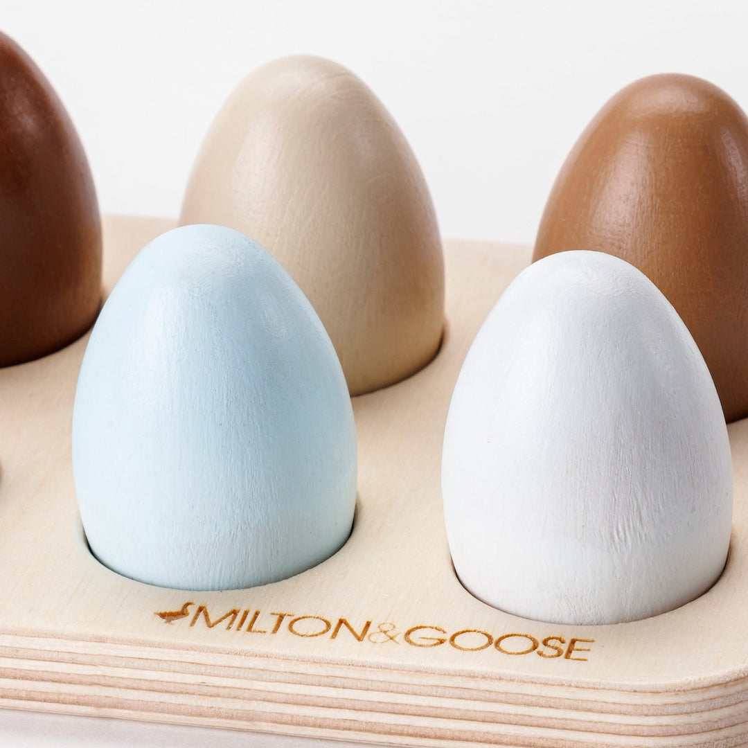 Half Dozen Eggs Play Set Bonjour Fete Party Supplies Eco-conscious Toys