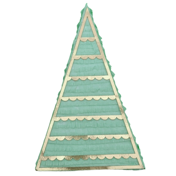 MINT CHRISTMAS TREE MINI HANDMADE PIÑATA FAVOR Lula Flora Christmas Favor Bonjour Fete - Party Supplies