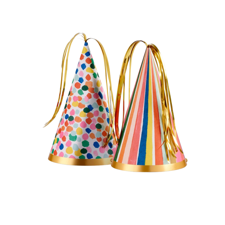 FELIZ PARTY HATS BY RIFLE PAPER Rifle Paper Co Party Hats Bonjour Fete - Party Supplies