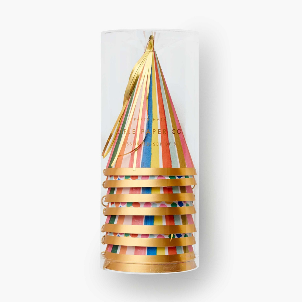 FELIZ PARTY HATS BY RIFLE PAPER Rifle Paper Co Party Hats Bonjour Fete - Party Supplies