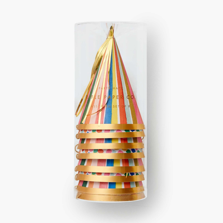 FELIZ PARTY HATS BY RIFLE PAPER Rifle Paper Co Party Hats Bonjour Fete - Party Supplies