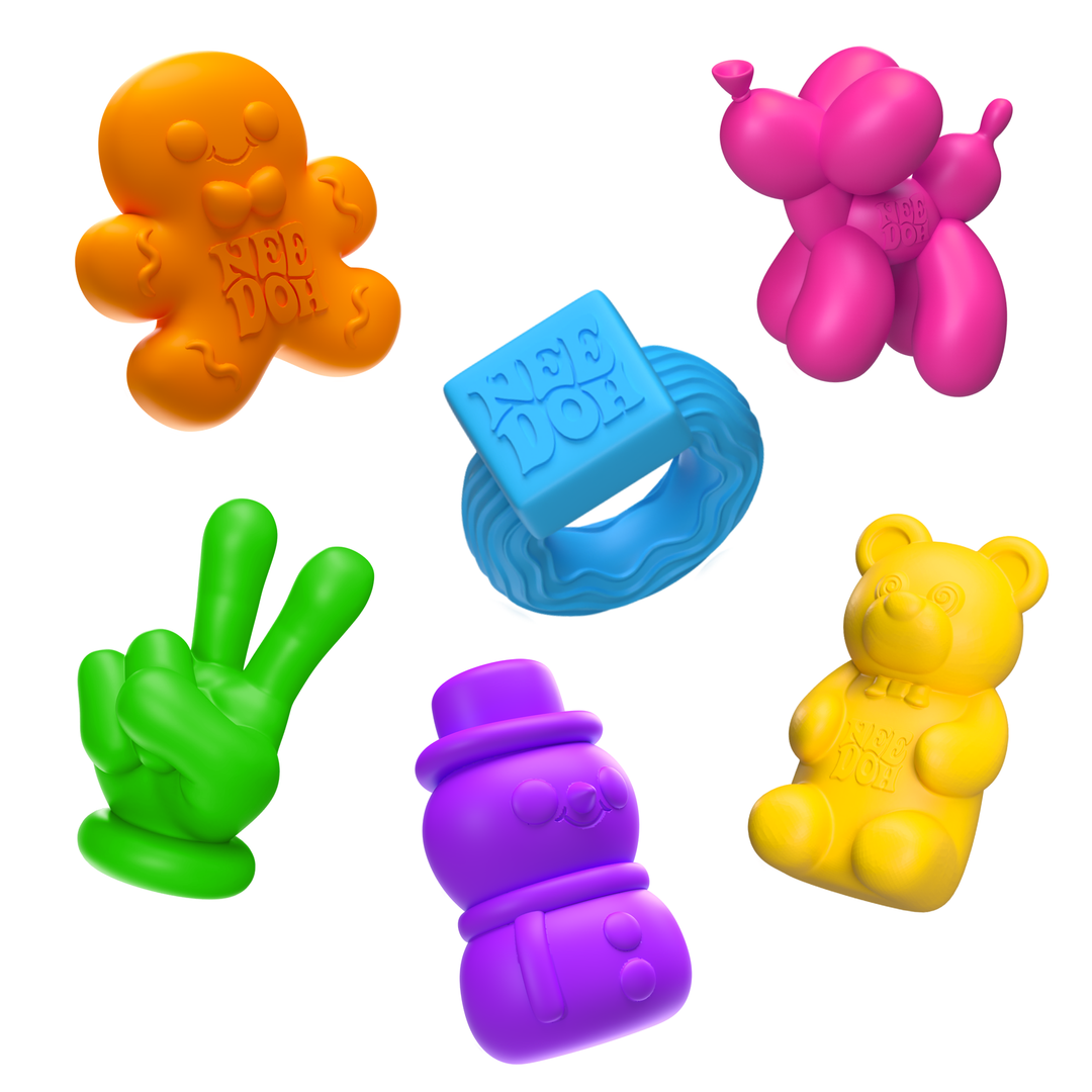 NEE DOH SQUISHMAS ADVENT CALENDAR Schylling Chistmas Toy Bonjour Fete - Party Supplies