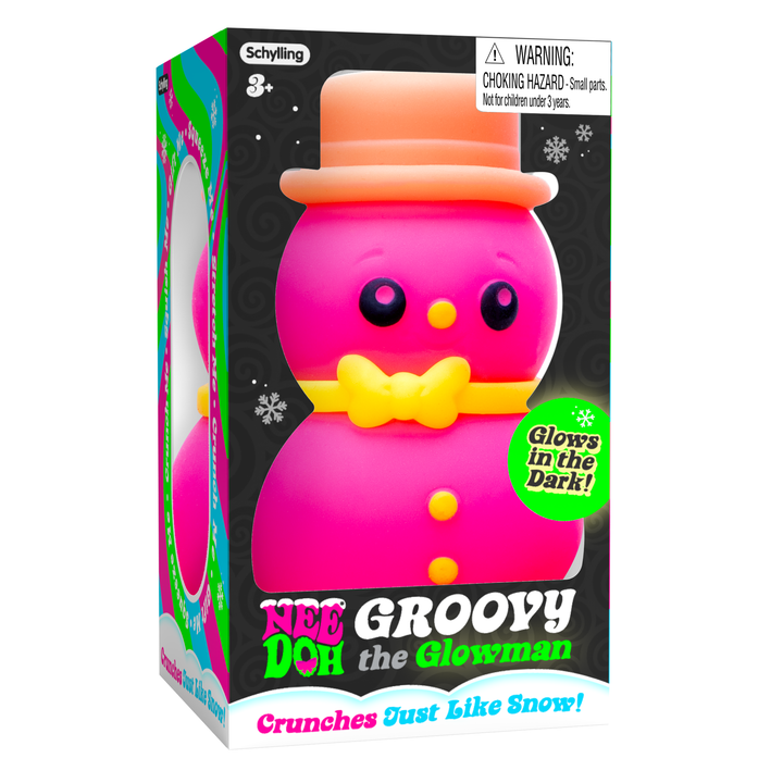 GROOVY THE GLOWAMAN NEEDOH TOY Schylling Chistmas Toy Bonjour Fete - Party Supplies