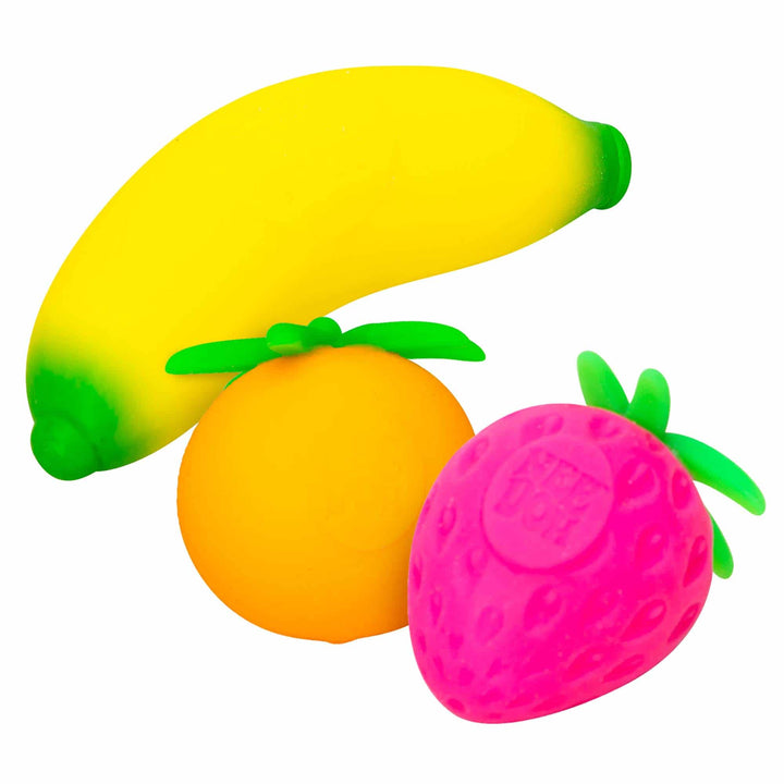 NEE DOH - GROOVY FRUIT Schylling Kid's Party Favors Bonjour Fete - Party Supplies