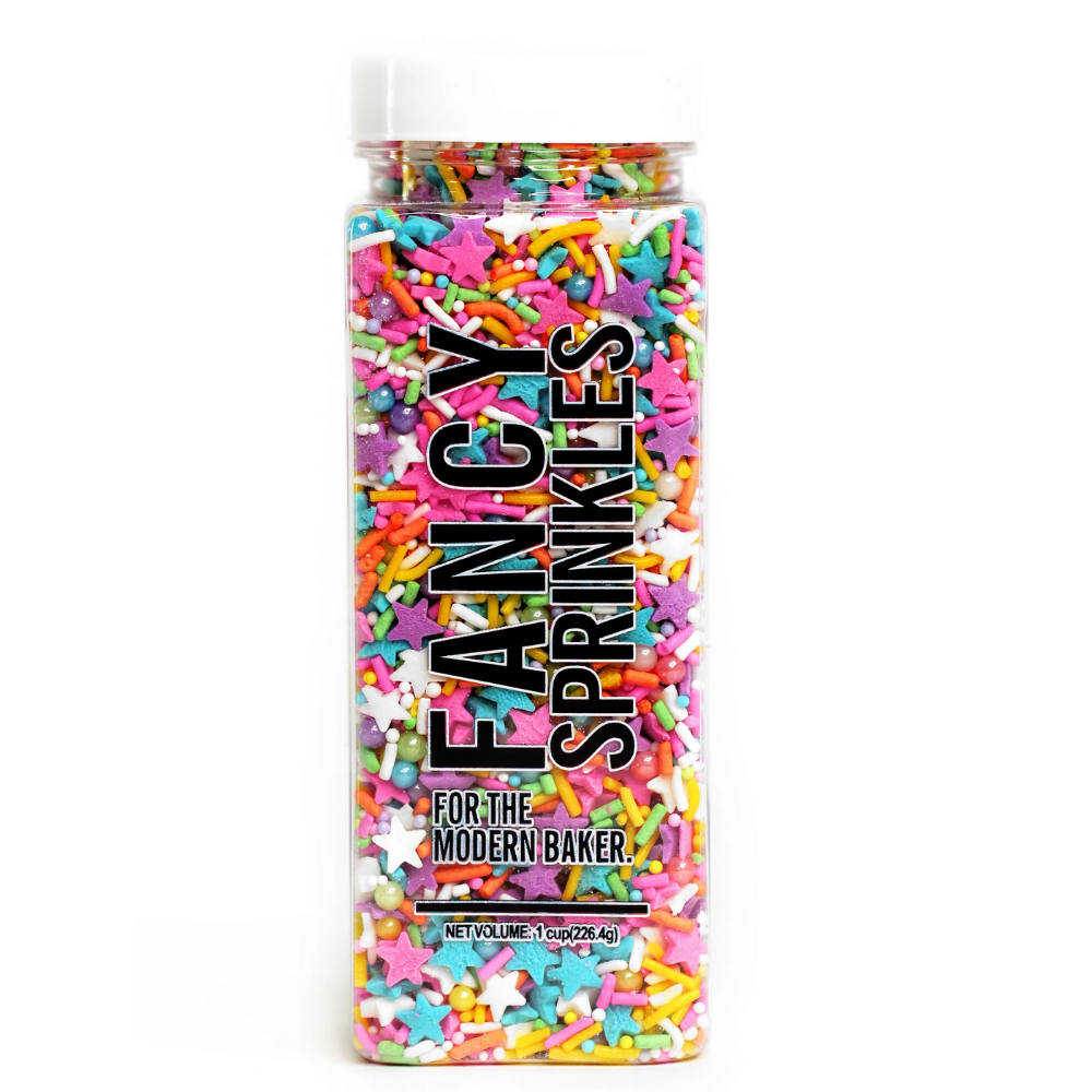 FANCY SPRINKLES NEON LIGHTS MIX Fancy Sprinkles Sprinkles Bonjour Fete - Party Supplies