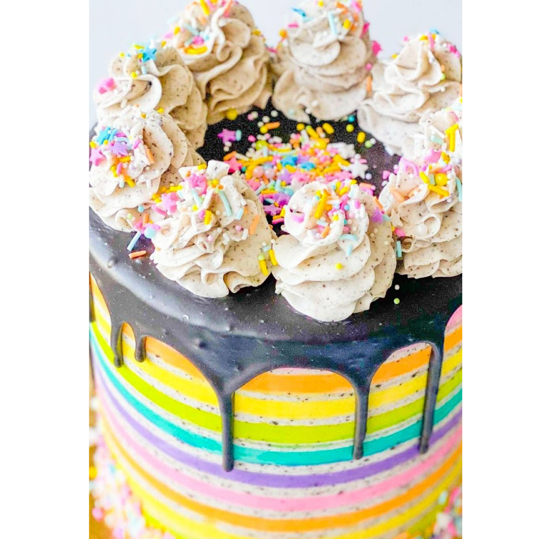 FANCY SPRINKLES NEON LIGHTS MIX Fancy Sprinkles Sprinkles Bonjour Fete - Party Supplies