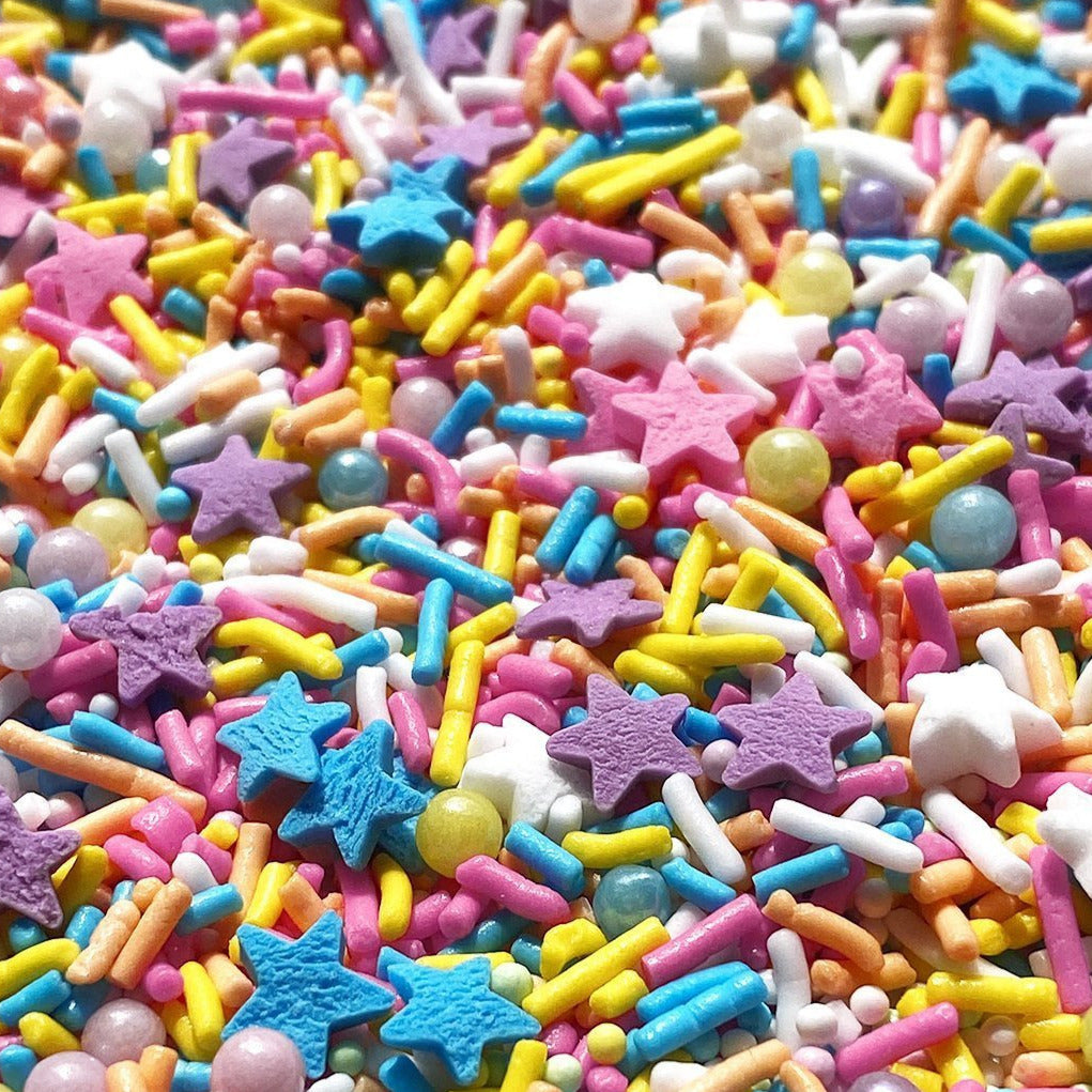 FANCY SPRINKLES NEON LIGHTS MIX Fancy Sprinkles Sprinkles Bonjour Fete - Party Supplies