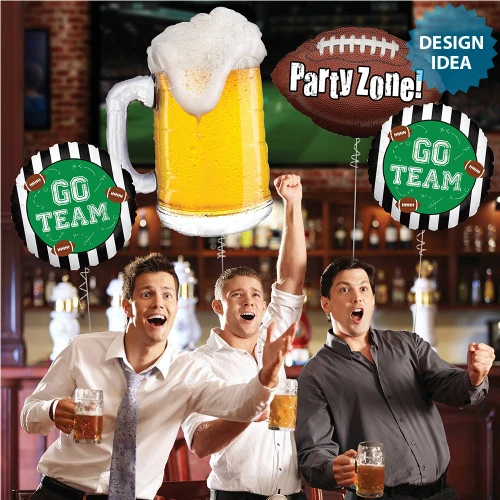 MIGHTY BEER BALLOON Anagram Balloon Bonjour Fete - Party Supplies