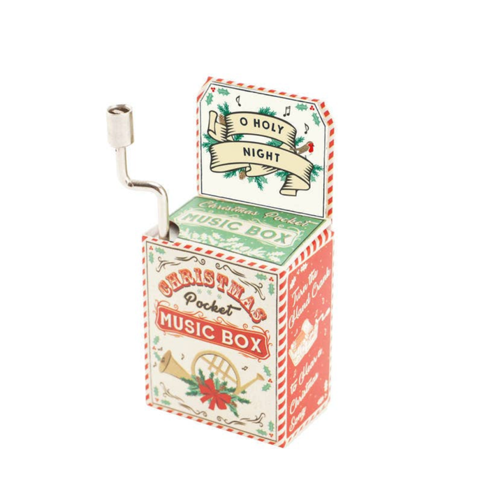 CHRISTMAS MUSIC BOX Two's Company Music Box O HOLY NIGHT Bonjour Fete - Party Supplies