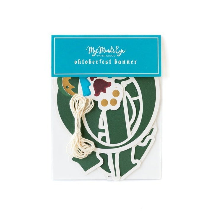 OKTOBERFEST LETTER BANNER My Mind's Eye Garlands & Banners Bonjour Fete - Party Supplies